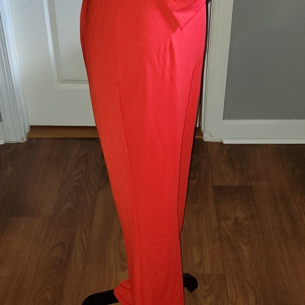 Red hot boot cut pants - Picture 2 of 4